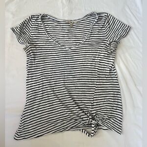 Women’s Express Striped Tie Tee